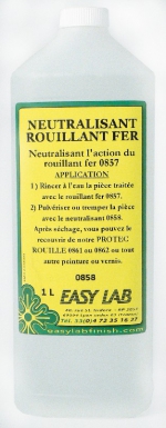 Neutralisant pour rouillant fer – 1 l. disponible abidjan cote d'ivoire.