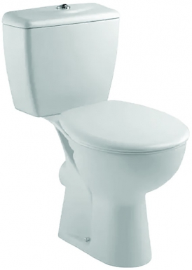 Pack wc éolia au sol, sortie horizontale - alimentation par dessous - poids 28 kg - dim: 68x35,5 cm - coloris blanc brillant. disponible abidjan cote d'ivoire.