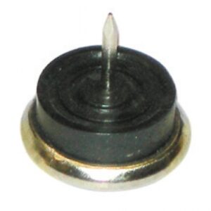 Patins amortisseur à pointe nickelé/caoutchouc ø 30 mm vrac. disponible abidjan cote d'ivoire.