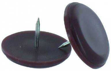 Patins amortisseur à pointe plastique marron ø 30 mm vrac. disponible abidjan cote d'ivoire.