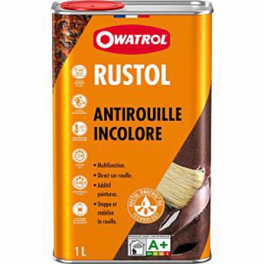 PEINTURE ANTIROUILLE RUSTOL - INCOLORE - 1 L. À la recherche de solutions pour vos travaux de plomberie ou de construction ? Quincaillerie Sénégalaise vous offre une sélection variée de produits de qualité. Livraison rapide et satisfaction garantie.