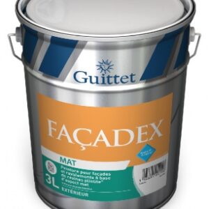 PEINTURE FAÇADEX POUR FACADE NEUVE OU ANCIENNE À BASE DE RÉSINES PLIOLITE® - EXTÉRIEUR - BLANC MAT - 3 L. Pour une quincaillerie de qualité au Sénégal, choisissez Quincaillerie Sénégalaise. Nos produits sont sélectionnés pour répondre à vos exigences. Commandez facilement en ligne et recevez vos articles rapidement.