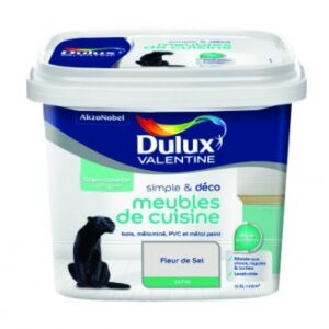 Peinture simple & déco meubles de cuisine satin - haute résistance sous-couche intégrée résiste - gris city - 2,5 l. disponible abidjan cote d'ivoire.