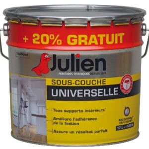 PEINTURE SOUS-COUCHE UNIVERSELLE - 10L + 20% - BLANC MAT. Avec Quincaillerie Sénégalaise, obtenez les meilleurs produits pour vos besoins en plomberie, bâtiment, et industrie. Nos offres compétitives vous permettent de réussir vos projets facilement.