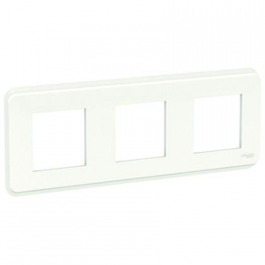 PLAQUE DE FINITION UNICA PRO 3 POSTES 3X2 MODULES HORIZONTALE OU VERTICALE 85X227 MM FINITION BLANC. Avec Quincaillerie Sénégalaise, obtenez les meilleurs produits pour vos besoins en plomberie, bâtiment, et industrie. Nos offres compétitives vous permettent de réussir vos projets facilement.