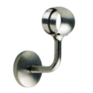 Platine coudée brossé  rpcjn pour mains courantes rondes ø 40 mm. disponible abidjan cote d'ivoire.