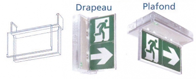 Porte-étiquette avec étiquette  pour brio+ mural / plafond. disponible abidjan cote d'ivoire.