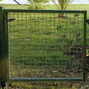 Portillon résidentiel - treillis 50*50 vert ral 6005 - l. disponible abidjan cote d'ivoire.