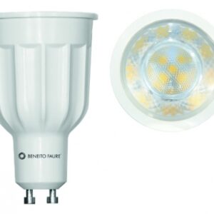 Power gu10 12w 220v 60º led ip40 3000°k 1000 lm dim. disponible abidjan cote d'ivoire.