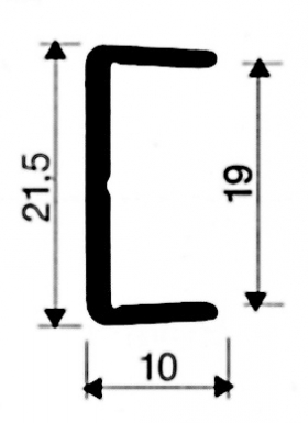 PROFIL CHANT ALU SATINÉ ARGENT LG. 2 M POUR BOIS 19 MM​ ​. Faites confiance à Quincaillerie Sénégalaise pour tous vos besoins en quincaillerie et équipements industriels. Nos produits sont conçus pour durer. Passez commande en ligne dès aujourd'hui.