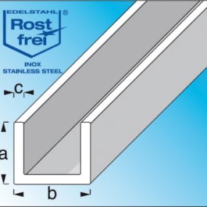 PROFILÉ U INOX V2A DIM. 10X15 MM ÉP. 1 MM LG. 1 M. Découvrez Quincaillerie Sénégalaise, votre boutique en ligne spécialisée dans le bâtiment, la plomberie, et l'équipement industriel. Profitez de notre expertise pour réussir vos projets. Nos produits sont conçus pour durer.