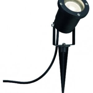 Projecteur led extérieur lumière pour plante avec piquet à planter ip44 3,5 w 230 lm 3000°k gu10 noir. disponible abidjan cote d'ivoire.