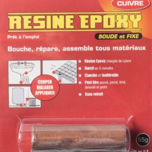 RÉSINE EPOXY CUIVRE - 55 G - COUL. CUIVRE - RÉSISTANCE PRESSION 15 BARS. Chez Quincaillerie Sénégalaise, nous répondons à tous vos besoins en fournitures industrielles et en outillage. Notre gamme complète garantit une satisfaction totale. Achetez en ligne et recevez vos articles rapidement.