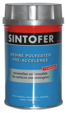 Résine sintofer - bidon 1 l - 1,1 kg. disponible abidjan cote d'ivoire.