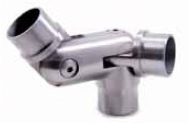 Raccord articulé avec prise poteau acier inox. disponible abidjan cote d'ivoire.