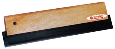 Raclette de carreleur monture bois, caoutchouc dur, longueur 27 cm. disponible abidjan cote d'ivoire.