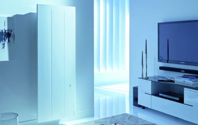 Radiateur chaleur douce oniris digital connecté hxlxp: 1138x470x149 mm vertical blanc 1500w. disponible abidjan cote d'ivoire.