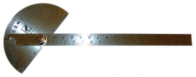 Rapporteur d'angle à serrage central - secteur 90 mm, règle 220 mm. disponible abidjan cote d'ivoire.