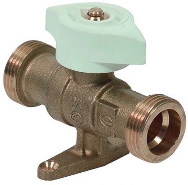 Robinet droit mm avec pattes - laiton manette plastique - 15x21 dn 12. disponible abidjan cote d'ivoire.