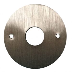 Rosace de béquille vis apparentes argent . disponible abidjan cote d'ivoire.