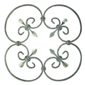 Rosace fer plat de 10 x 5 mm diamètre 380 mm. disponible abidjan cote d'ivoire.