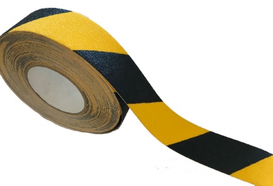 Ruban adhésif de signalisation - antidérapant - jaune/noir, long. disponible abidjan cote d'ivoire.