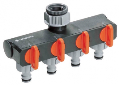 Sélecteur 4 circuits 1194-20 - robinet 20/27 ou 26/34 - raccord pour 2 program. disponible abidjan cote d'ivoire.