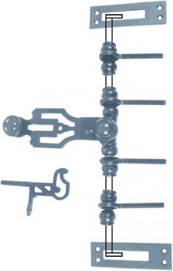 Sachet accessoires pour espagnolette de croisée réglable. disponible abidjan cote d'ivoire.