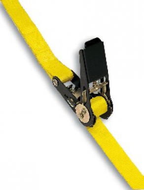 Sangle à cliquet sans fin 25 mm - 5 m - charge 1 tonne - jaune. disponible abidjan cote d'ivoire.