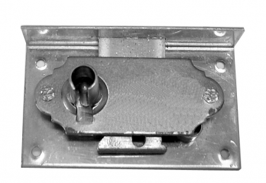 Serrure de tiroir n°340 - laiton limé a 80 . disponible abidjan cote d'ivoire.