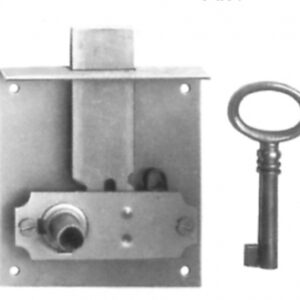 Serrure tiroir à entailler fer " 267f " axe 60 mm. disponible abidjan cote d'ivoire.