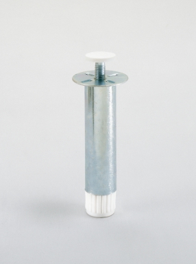 Set de 4 pieds cuisine acier zingué et plastique tube ø 28 mm 80 mm​. disponible abidjan cote d'ivoire.