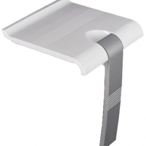 Siège de douche arsis escamotable avec béquille automatique - abs et alu. disponible abidjan cote d'ivoire.