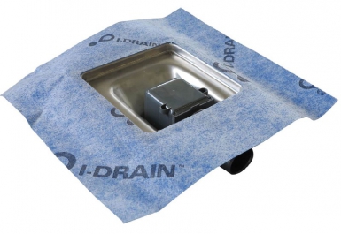 Siphon de douche + film d'étanchéité square drain 150 x 150 mm. disponible abidjan cote d'ivoire.