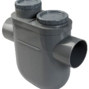 Siphon disconnecteur sans bouchon inférieur df ø 100 - h: 125 a: 227 m: 374. disponible abidjan cote d'ivoire.