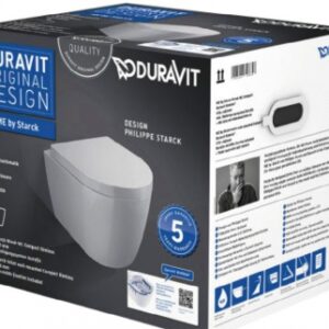 Starck 3 pack wc suspendu duravit rimless : cuvette + abattant ralentisseur. disponible abidjan cote d'ivoire.