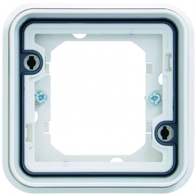 Support encastré simple étanche ip55 dim. disponible abidjan cote d'ivoire.