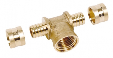 Té inégal per laiton - ø tube 12 - 15x21f - 12. disponible abidjan cote d'ivoire.