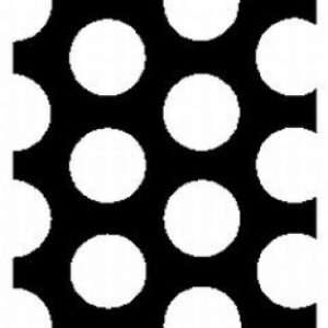 Tôle perforée r10t14 2000x1000x1,5 mm 48 % de vide 13 kg/tôle. disponible abidjan cote d'ivoire.