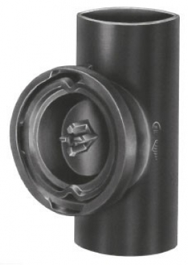 Té à plaque hermétique fonte smu plus - ø 150 - l. disponible abidjan cote d'ivoire.