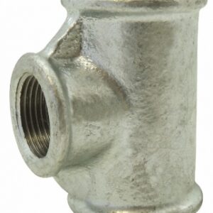 Té réduit femelle n°130r, galva, filetage 40-33-40. disponible abidjan cote d'ivoire.