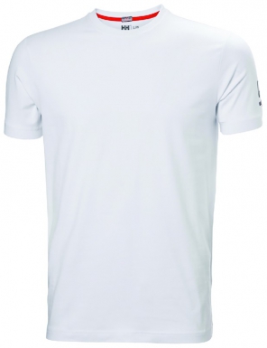 T-shirt " kensington " coton / élasthane - coloris blanc - taille l. disponible abidjan cote d'ivoire.