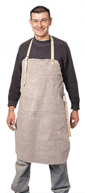 Tablier de soudeur en cuir croûte de vachette - résistance à la chaleur - gris. disponible abidjan cote d'ivoire.