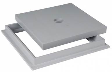 Tampon plein renforcé 400 x 400 mm - coloris gris clair. disponible abidjan cote d'ivoire.