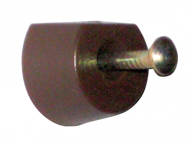 Taquets d'étagère à clou plastique marron sachet 100 p. disponible abidjan cote d'ivoire.