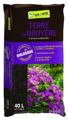 Terre et nature - terre de bruyere - 40 l. disponible abidjan cote d'ivoire.