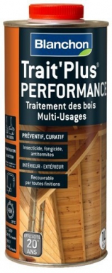 Trait plus® performance - rendement indicatif : curatif 3m²/l/couche - preventif 5m²/l/couche - cond. disponible abidjan cote d'ivoire.