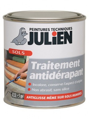 Traitement anti-dérapant glisspas - tous sols glissants - intérieur / extérieur - incolore satiné - 0,5 l. disponible abidjan cote d'ivoire.