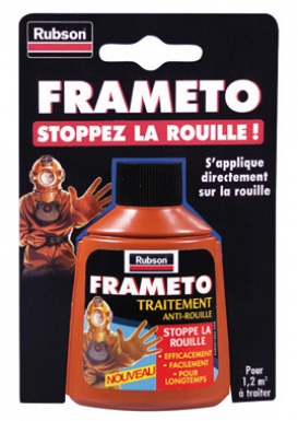 Traitement contre la rouille frameto - convertisseur de rouille - flacon 90 ml. disponible abidjan cote d'ivoire.