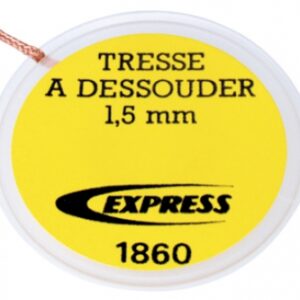 Tresse à dessouder pour l'électronique , largeur 1,5 mm. disponible abidjan cote d'ivoire.